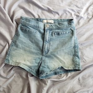 High waisted Denim Shorts